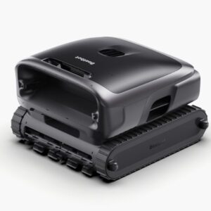Robot pulitore piscina cordless intelligente 4-in-1 per piscine interrate.